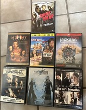 8 Movie Lot Mummy Eurotrip Jackass Final Fantasy Syriana DVD Movie ? Widescreen