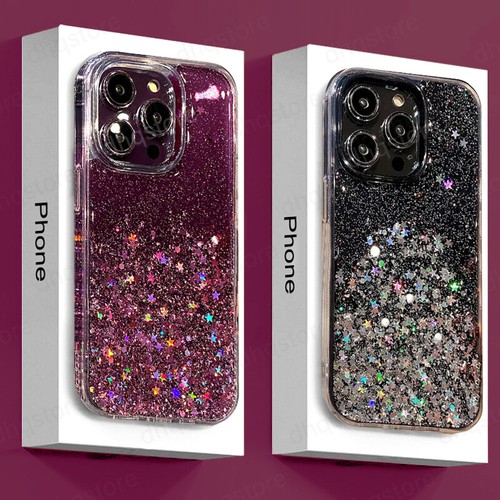 Custodia silicone glitter