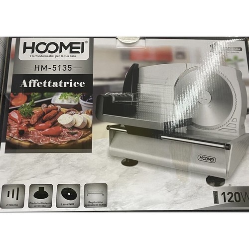 Affettatrice elettrica doppia - affettatrice,