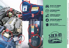 Autocollants stickers pour - stickers,