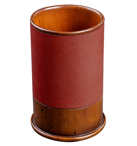 Portapenne scrivania rosso - da,