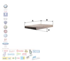 FILTRO ABITACOLO CARBONI