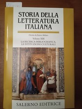 Stroria della letteratura Italiana vol. XIII - Enrico Malato