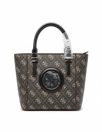 Borsa mano guess marrone - a,