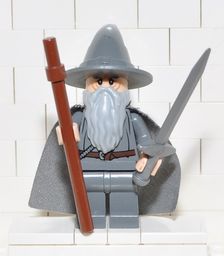 Lego lor073 gandalf - gandalf, grigio