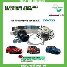 KIT DISTRIBUZIONE + POMPA ACQUA JEEP ALFA GIULIETTA 500X TIPO 1.6 MULTIJET