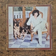 LP Claudio Baglioni E Tu Come Stai? CBS 83335 Italy 1978 Musica Italiana Vinile