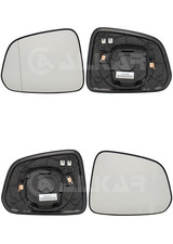 2X ALKAR Vetro Specchietto