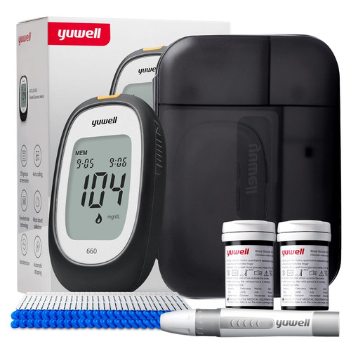 Misuratore glicemia con - misuratore,