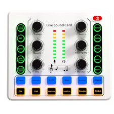 1x(Scheda Audio Live M8 Mixer Audio Bluetooth Wireless Mixer Digitale Rausc3986