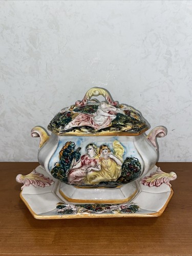 Centrotavola zuppiera completa - centrotavola,