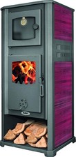 STUFA ACCIAIO ROMA S CON FORNO
