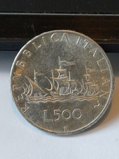 500 lire argento 1966 - lire,