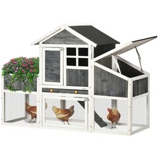 PawHut Pollaio Prefabbricato