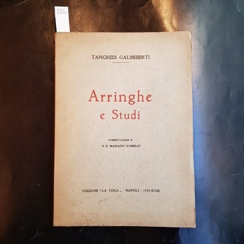 Galimberti tancredi arringhe - tancredi,,