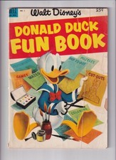 Dell Giant Donald Duck Fun Book (1953) #   1 (2.5-GD+) (2053879) Walt Disney'...