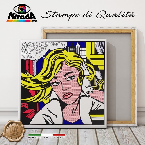 Quadro pop art roy - pop,
