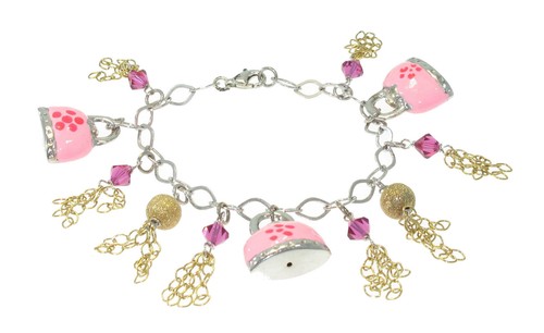 Bracciale charms argento 925 - ,