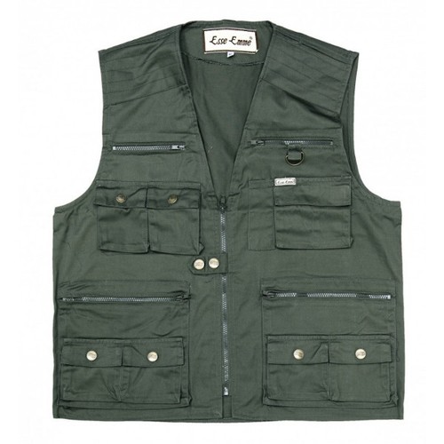 Gilet multitasche pesca tempo - pesca,