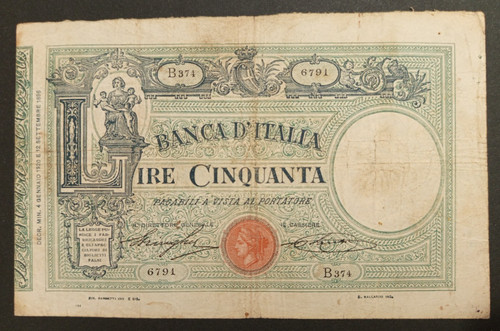 Lire 1920 bb - 50,