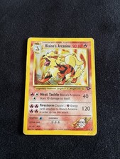Carta Card Pokémon Blaine's