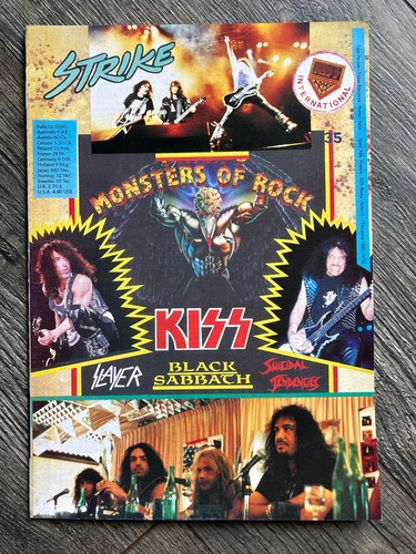 Kiss fanzine rivista - kiss,