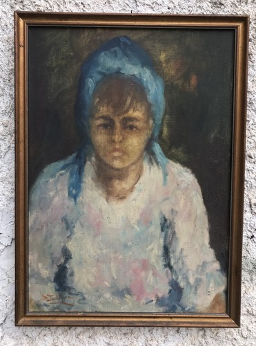 Vecchio quadro figura - vecchio,