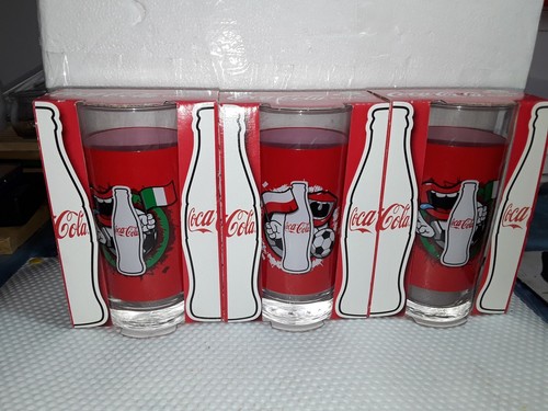 Lotto bicchieri coca cola - 3, coca-cola