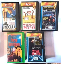 Lotto di n. 5 cassette VHS I GRANDI FILM DI PANORAMA
