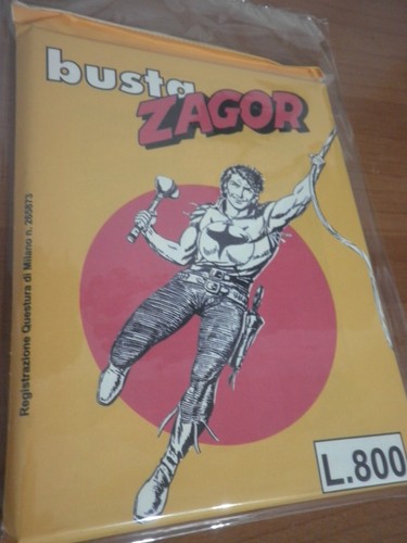Zagor busta fumetti anastatica - fumetti,