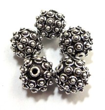4 Pezzi 13mm Bali Perlina