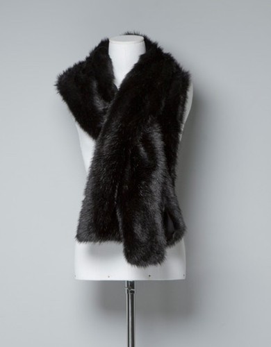 Sciarpa maxi stola - , pelliccia