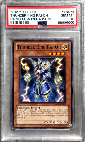 Carta yugioh tuono rai - tuono, rai-oh