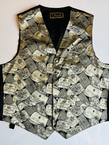 Gilet broccato stampa - gilet,