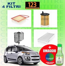 KIT TAGLIANDO 4 FILTRI CITROEN