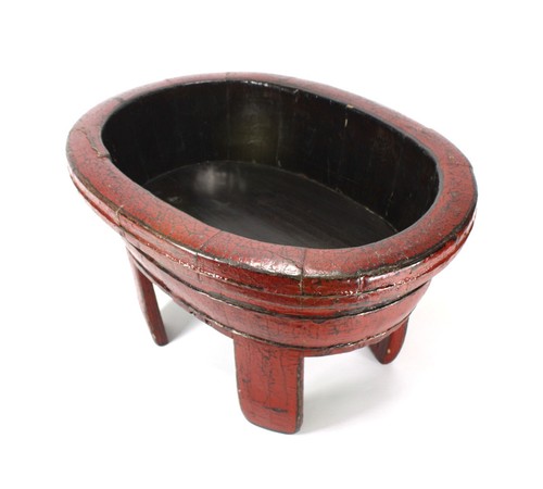 Ciotola legno laccata - legno,