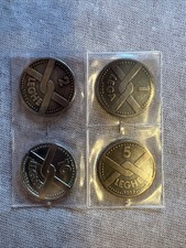 LOTTO 4 MONETE LEGA NORD 1992