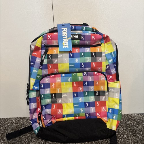 Fortnite backpack multicolor - backpack,