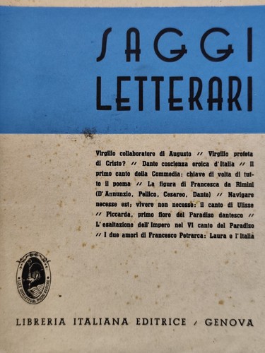 Saggi letterari elsa goss - saggi,