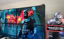 Mancave 100 inch TV 4K Video