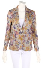 ZADIG & VOLTAIRE Blazer Con Risvolto Collare T 36 = D 34 Viola Sfumature Nuovo