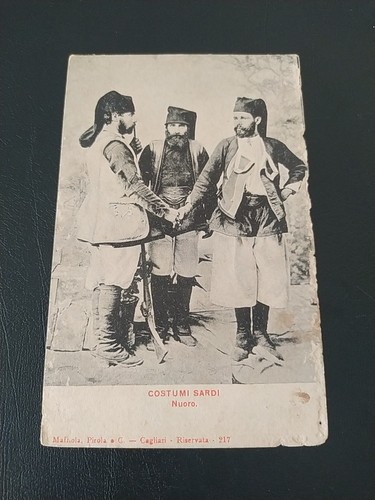 Nuoro costumi sardi antica - nuoro,