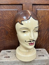 Testa di manichino in ceramica