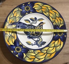 Piatto fagiano blu Royal