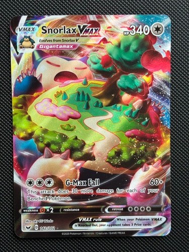 Carta pokemon snorlax - carta,