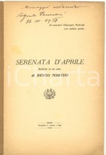 1928 Renzo MARTINI Serenata