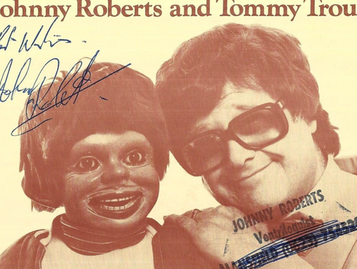 Vintage signed flyer - vintage,