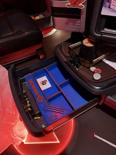 Organizzatore cassetti scania - cassetti,