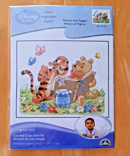 Kit punto croce disney - croce, pooh