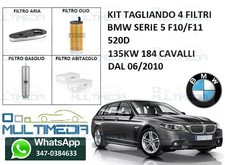 KIT TAGLIANDO 4 FILTRI BMW